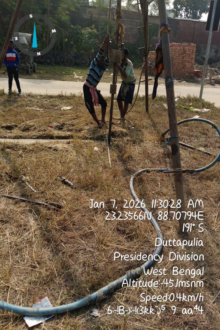 SUB - SOIL INVESTIGATION FOR THE PROPOSED MULTI-STORIED RESIDENTIAL BUILDING OWING THE POSITION OF R.S & L.R.S PLOT NO. 360 (P) KHATIAN NO: 7189, 7204 OF MOUZA-DUTTAPULIA J.L NO.84 UNDER DUTTAPULIA GRAMPANCHAYAT, NADIA.